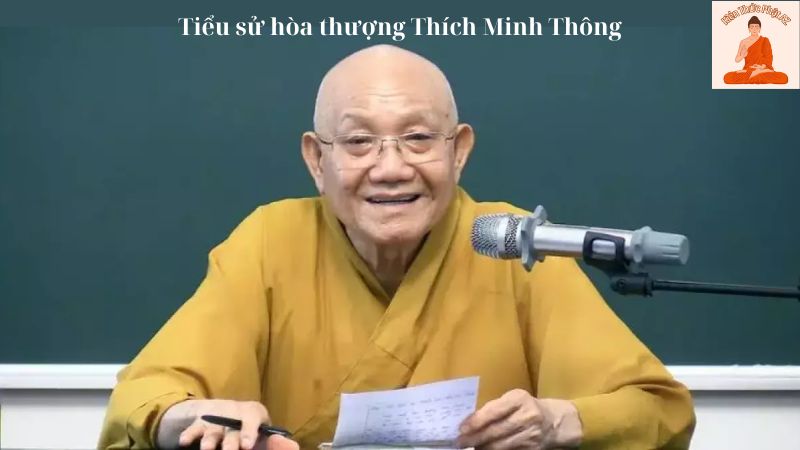 Tiểu sử hòa thượng Thích Minh Thông