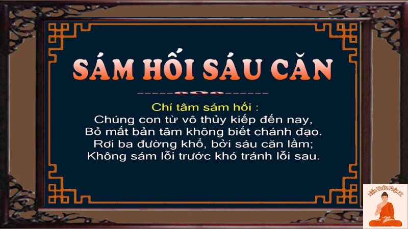 kinh sám hối sáu căn